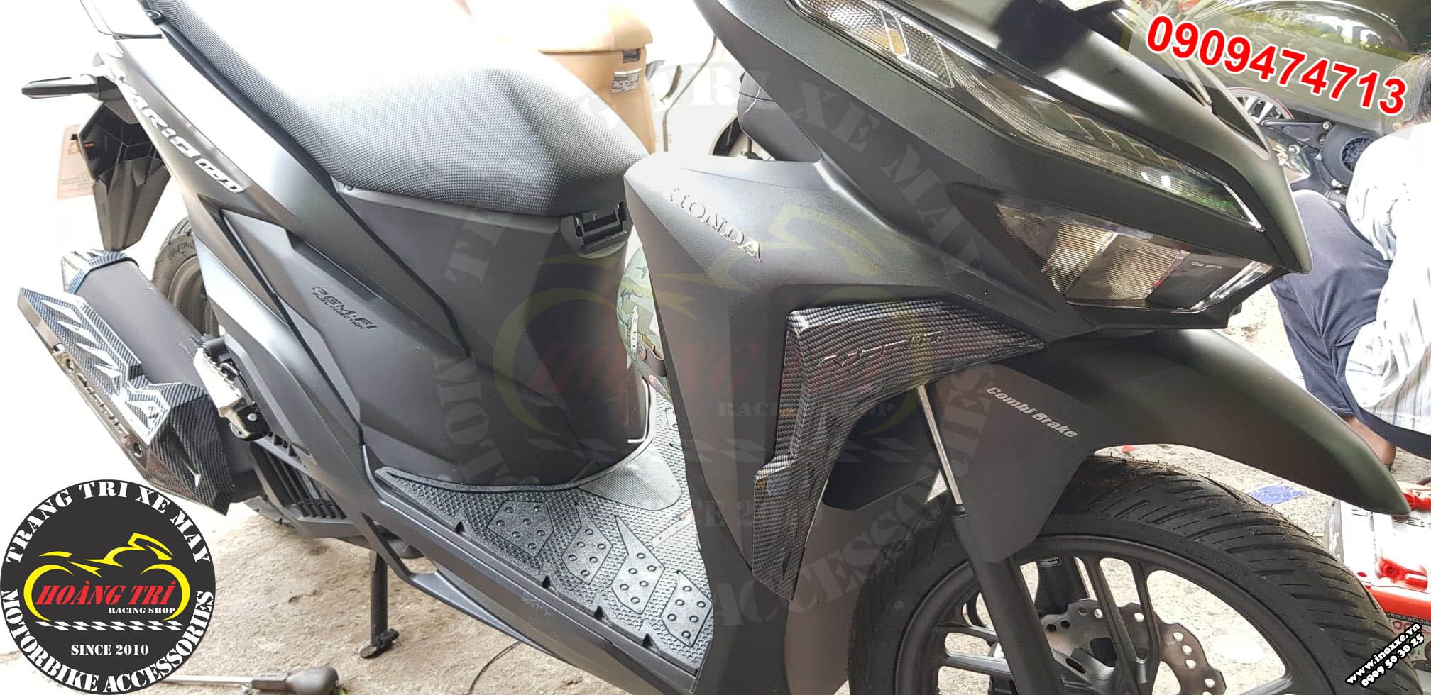 Tổng hợp phụ kiện sơn Carbon Vario 2018